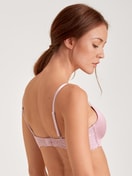 Triangle bra without underwire