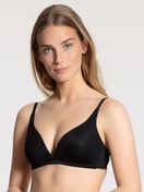 Triangle bra without underwire