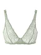 Women - Soft non-wired bra made of Polyamide in Green, Lace, from the Sensual Secrets series by CALIDA