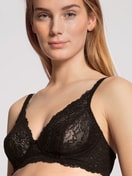 Lace bra without underwire