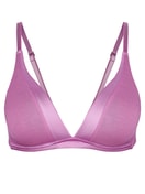 Soutien-gorge triangle à coques mulberry mauve