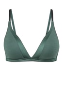 Triangle bra with padding laurel green