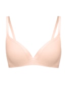 Women - Soft bra without underwire made of Cotton in Pink, Unicoloured, from the Cate series by CALIDA