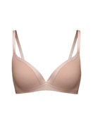 Donna - Reggiseno soft senza ferretti in Cotone di colore Beige, Tinta unita, della serie Cate di CALIDA