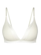 Soutien-gorge triangle à coques alabaster crème