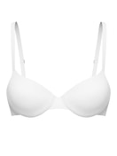Women - Moulded Bra with Multiway Straps made of Polyamide in White, Unicoloured, from the Sleek Skin series by CALIDA