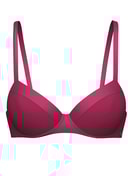 Damen - T-Shirt-BH mit Bügel aus 100% Baumwolle in Rosa, Einfarbig aus Serie Cate von CALIDA