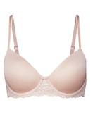 Underwired T-shirt bra with padding