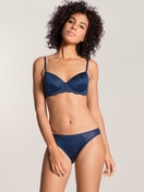 Underwired T-shirt bra with padding Twilight Blue