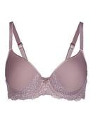 Spacer bra with wires elderberry