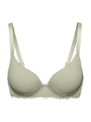 Women - Spacer bra with wires made of Polyamide in Green, Lace, from the Sensual Secrets series by CALIDA
