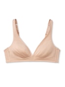 Damen - Soft-BH ohne Bügel aus Polyamid in Beige, Einfarbig aus Serie Eco Sense von CALIDA