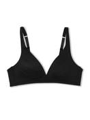 Damen - Soft-BH ohne Bügel aus Polyamid in Schwarz, Einfarbig aus Serie Eco Sense von CALIDA