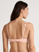 Triangle bra without underwire