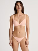 Triangle bra without underwire