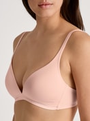 Triangle bra without underwire