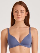 Triangle bra without underwire