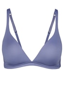 Triangle bra without underwire