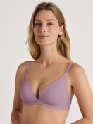 Triangle bra without underwire