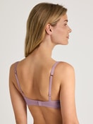 Triangle bra without underwire