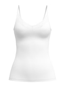 Donna - Top con spalline in Modal di colore Bianco, Pizzo, della serie Etude Ajours di CALIDA