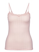 Top con spalline pearl blush