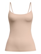 Damen - Spaghetti-Top aus Baumwolle in Rosa, Einfarbig aus Serie Sleek Skin von CALIDA