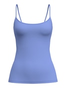 Donna - Top con spalline in Poliammide di colore Blu, Tinta unita, della serie Sleek Skin di CALIDA