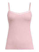 Top con spalline frappe rose-pink