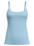 Damen - Spaghetti-Top aus Baumwolle in Blau, Einfarbig aus Serie Essential Cotton von CALIDA