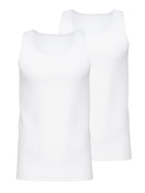 Athletic-Shirt, two-pack white