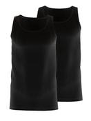 Athletic-Shirt, two-pack black