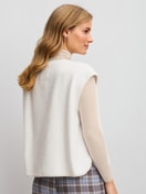 Women model is wearing  made of Cotton in Beige, Unicoloured from the Alpine LW series by CALIDA, Back view