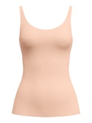 Damen - Tank-Top mit Bustier aus Modal in Rosa, Einfarbig aus Serie Natural Skin von CALIDA