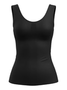 Damen - Shaping Top aus Polyamid in Schwarz, Einfarbig aus Serie Seamless Shape von CALIDA