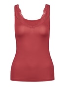 Tank top pomegranate red