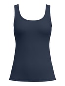 Femme - Débardeur en Coton de couleur Bleu, Unicolore, de la série Essential Cotton Spe de CALIDA