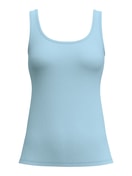 Damen - Tank-Top aus Baumwolle in Blau, Einfarbig aus Serie Essential Cotton von CALIDA