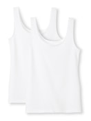 Tank top, confezione da 2 bianco