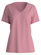 Damen - Kurzarm-Shirt aus 100% Baumwolle in Rosa, Einfarbig aus Serie Favourites Botanic von CALIDA