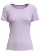 Donna - Shirt a manica corta in Cotone di colore Viola, Tinta unita, della serie Natural Comfort di CALIDA