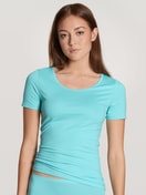 Shirt a manica corta turquoise stone