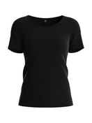 T-Shirt, Rundhals schwarz