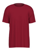 Kurzarm-Shirt, Rundhals rumba red