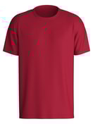 Herren - Kurzarm-Shirt aus 100% Baumwolle in Rot, Einfarbig aus Serie Remix Basic Sleep von CALIDA