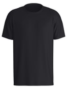 Herren - Kurzarm-Shirt aus 100% Baumwolle in Schwarz, Einfarbig aus Serie RMX Sleep Leisure von CALIDA