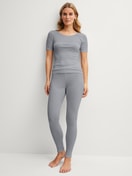 Women model is wearing  made of Wool in Grey, Unicoloured from the True Confidence series by CALIDA, Outfit