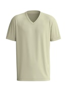 Men - Short-sleeved shirt made of 100% Cotton in Green, Unicoloured, from the RMX Sleep Leisure series by CALIDA