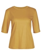 Shirt short sleeve sautere yellow