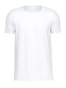 T-Shirt, Rundhals weiss